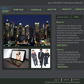 click here to see my designs: web design