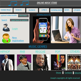 click here to see my designs: music store